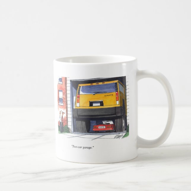 Two Car Garage Coffee Mug (Right)
