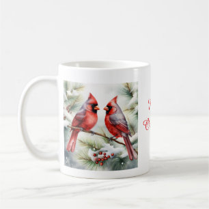 Two Cardinals Coffee Mug