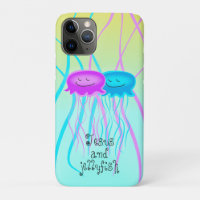 Two Cartoon Jellyfish