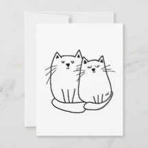 Two cats Drawing