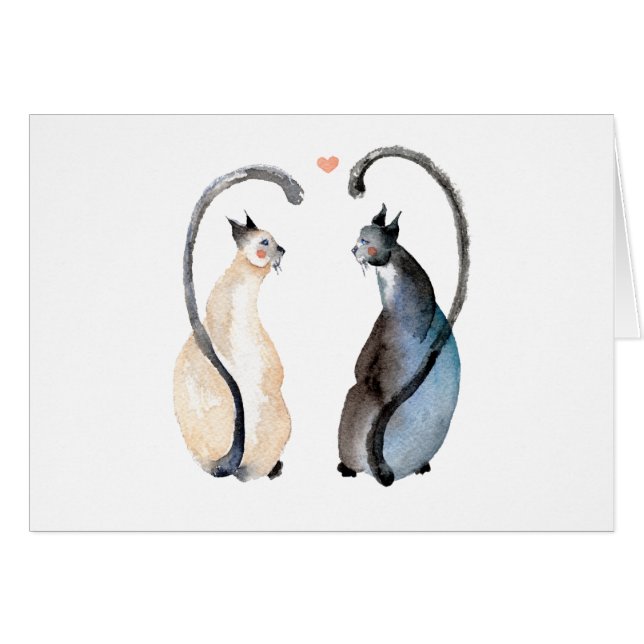 Two Cats in Love (Front Horizontal)