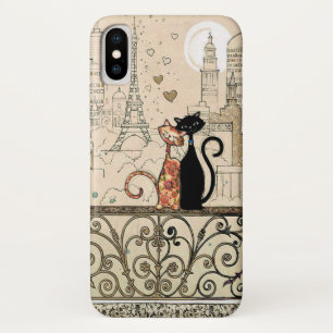 Two Cats in Love iPhone X Case