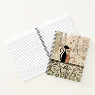 Two Cats in Love Notebook