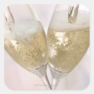 square champagne flutes uk