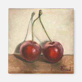 Two cherries magnet
