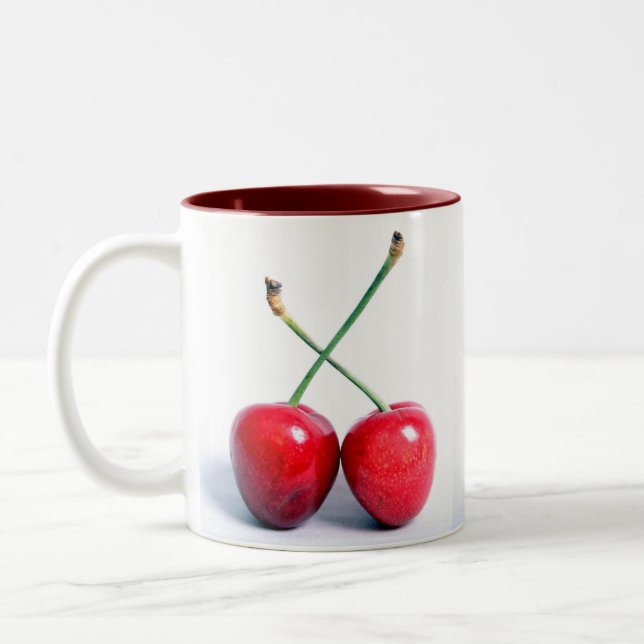 Two Cherries Mug (Left)