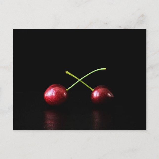 Two Cherries pccnm Postcard (Front)