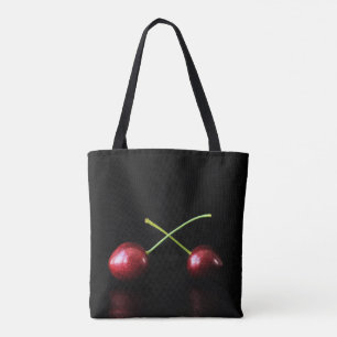 Two Cherries stcn Tote Bag