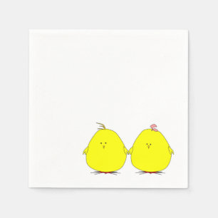 Two Chicks Napkin
