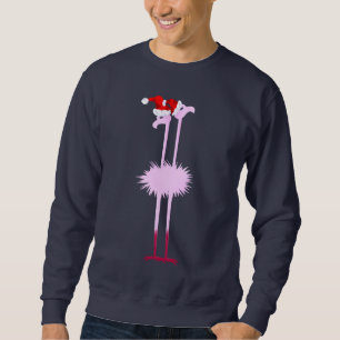 Two Christmas Flamingos Shirt