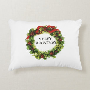 Two Christmas Wishes Accent Pillow 16" x 12"