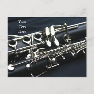 Two Clarinets Postcard