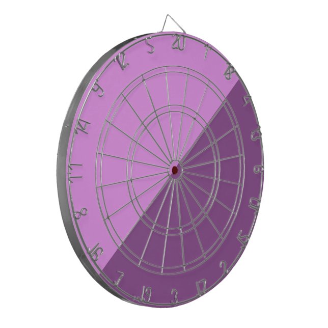 Two Colour Block Art Dartboard (Front Left)