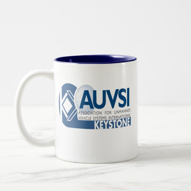 Two Colour Coffee Mug (Left)