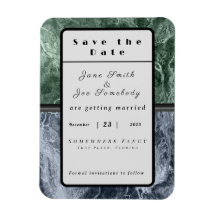 Two colour marble monogram - Pick your colours Sav