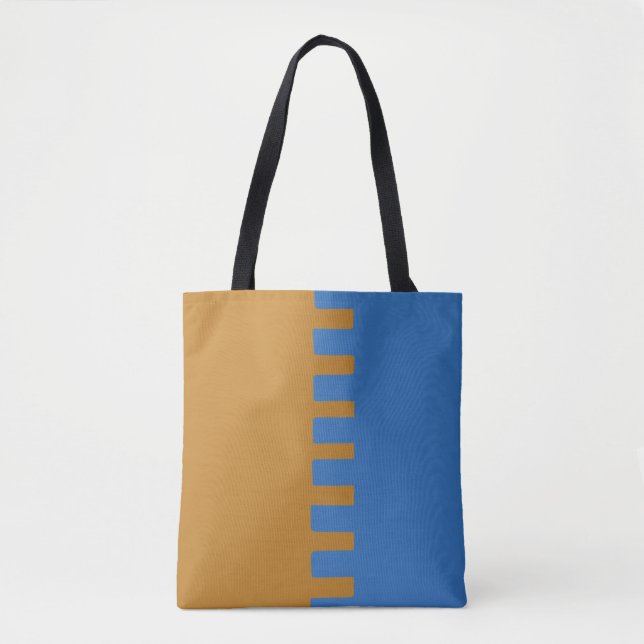Two-Colour Stylish Tote Bag (Front)