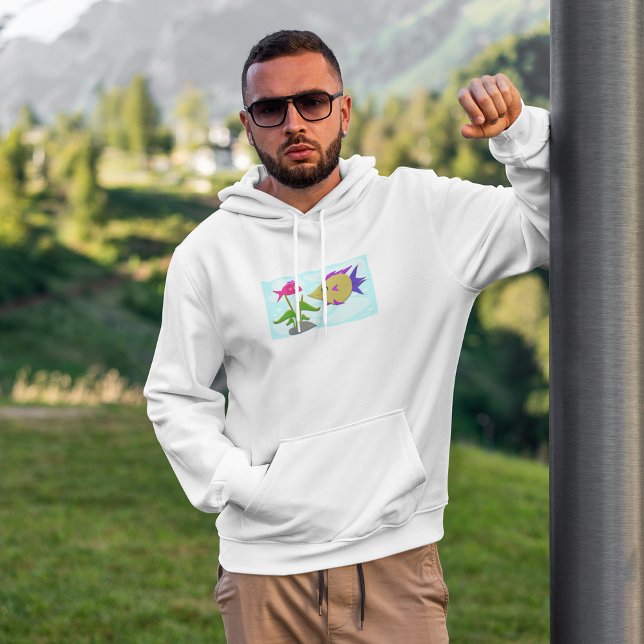 Two Colourful Fish Hoodie (Creator Uploaded)
