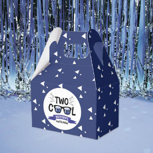 Two Cool Boys 2nd Birthday Favour Box