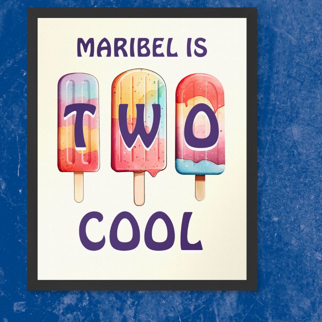 Two Cool Colourful Popsicle Poster (Creator Uploaded)
