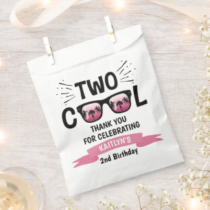 Two Cool Girls 2nd Birthday Favour Bags