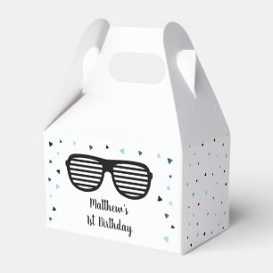 Two Cool Sunglasses Boy Birthday Favour Box