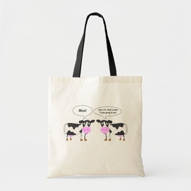 Two Cows Joke Bag (Front)