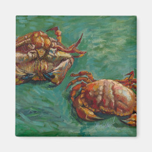 Two Crabs by Vincent van Gogh Magnet