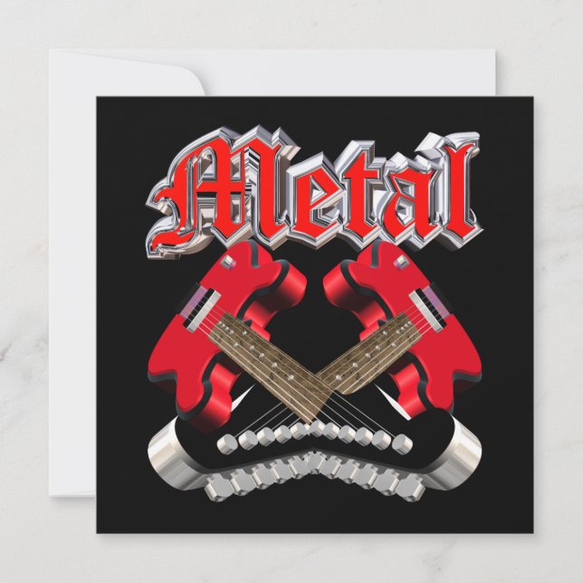 Two crossed guitars (Front)