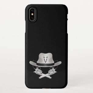 Two crossed guns and hat iPhone XS max case