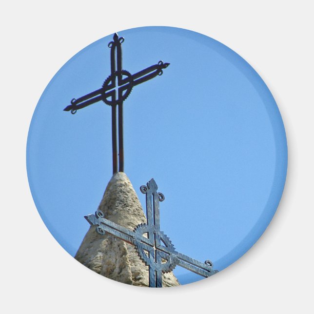 Two crosses magnet (Front)