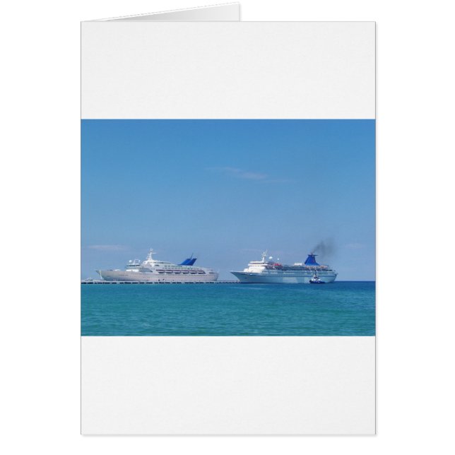 Two Cruise Ships (Front)