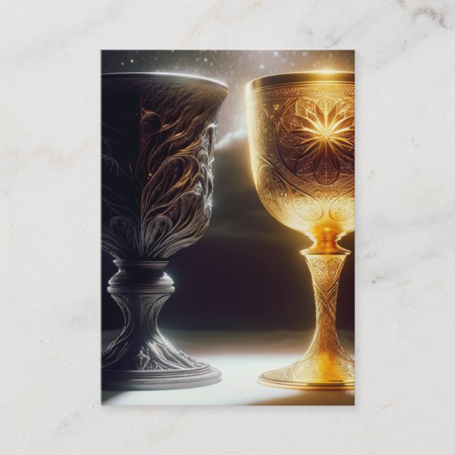 Two Cups | 1 Corinthians 10:21–23 KJV Card Box (Front)