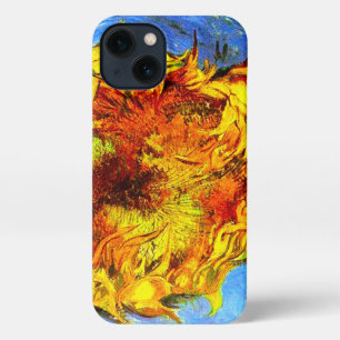 Two Cut Sunflowers Van Gogh iPhone 13 Case