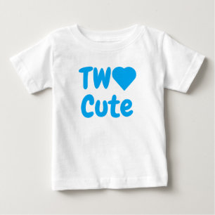 Two Cute 2nd Birthday Baby T-Shirt