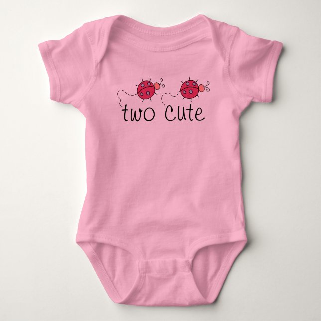 Two Cute and T-shirts (Front)