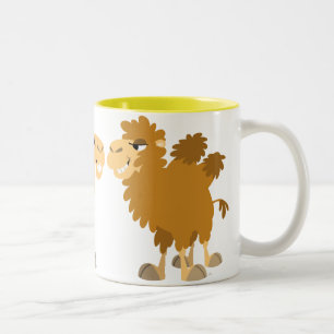 Two Cute Cartoon Camels Mug