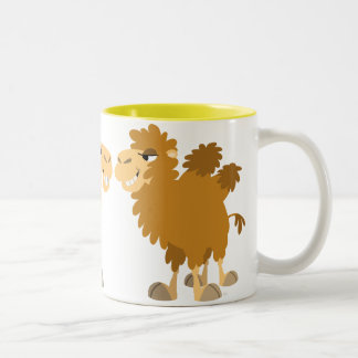 Two Cute Cartoon Camels Mug
