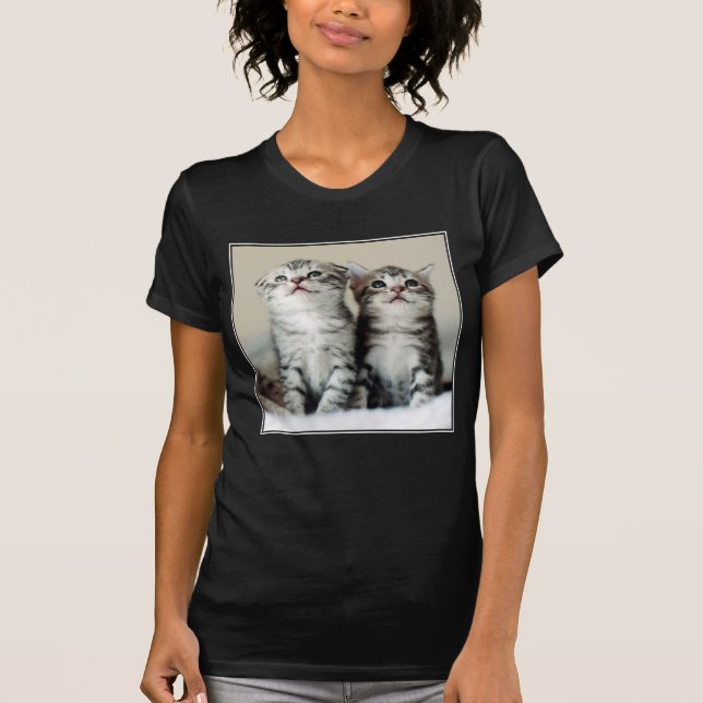 Two Cute Kittens T-Shirt (Front)