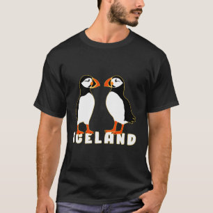 Two Cute Puffins From Iceland T-Shirt