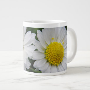 Two cute, white daisies coffee mug