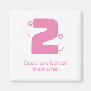 Two Dad's Magnet