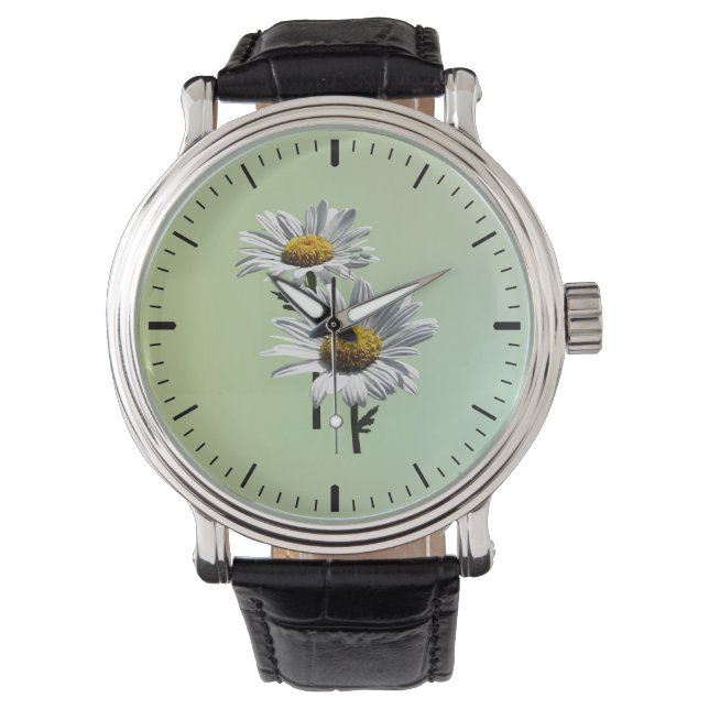 Two Daisies in Sunshine Watch (Front)