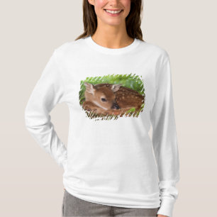 Two day old White-tailed Deer baby, Kentucky. T-Shirt
