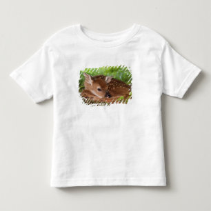 Two day old White-tailed Deer baby, Kentucky. Toddler T-Shirt
