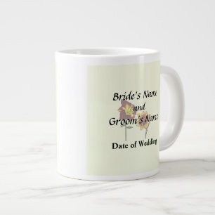 Two Daylilies having a Chat Wedding Products Large Coffee Mug