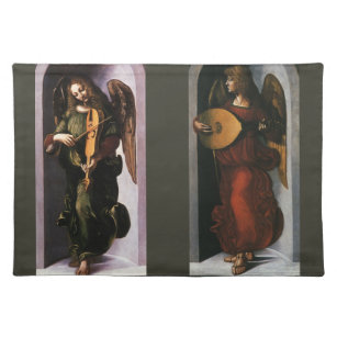 Two Different Angels by Leonardo da Vinci Placemat