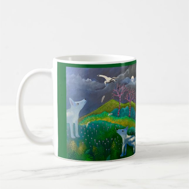 Two Dog Night Coffee Mug (Left)