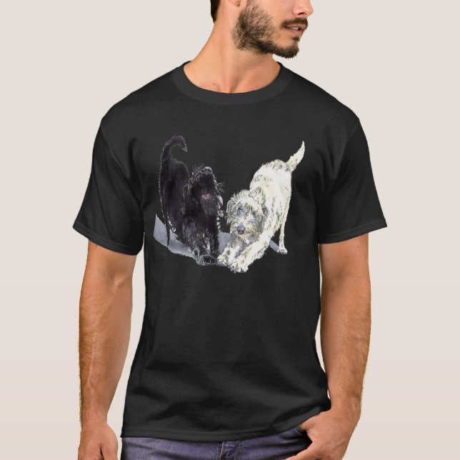 Two Doodles Dark T-shirt (Front)