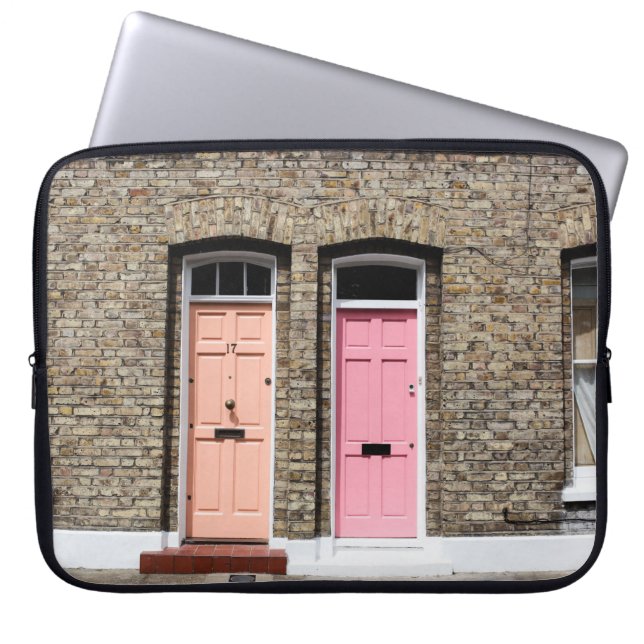 TWO DOORS TOGETHER DURING DAYTIME LAPTOP SLEEVE (Front)