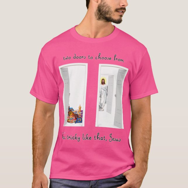 Two Doors Tricky Jesus T-Shirt (Front)